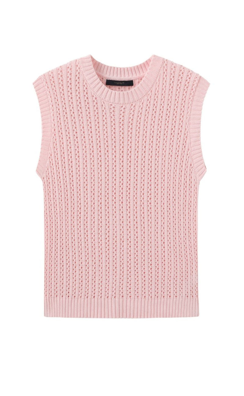 Luxzuz Topp - Corinn - Pink Lady
