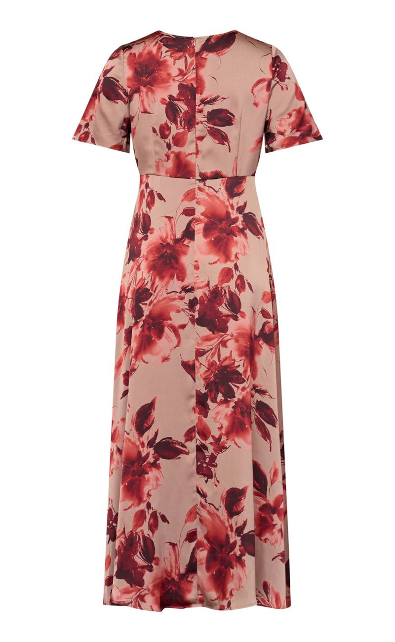 Love & Divine Kjole - Love1561 - Red Flower