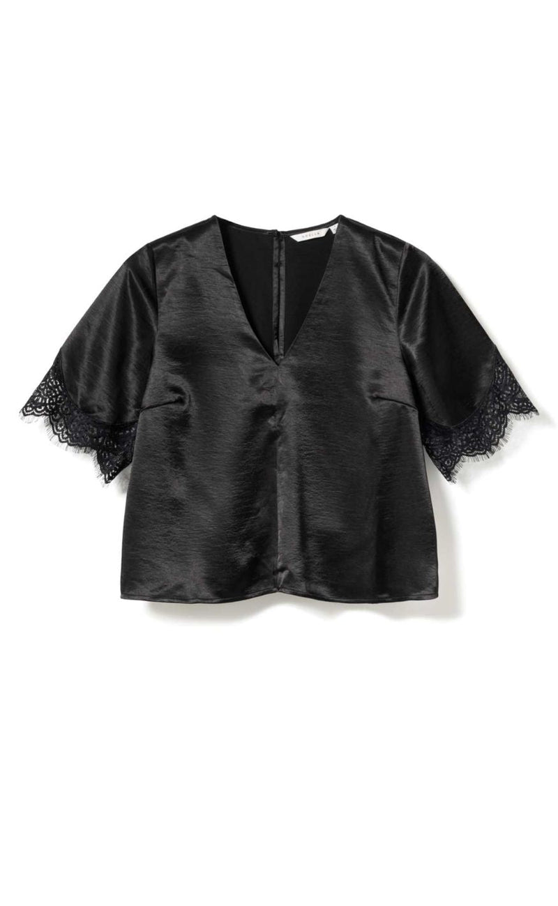Noella Bluse - Melina - Black