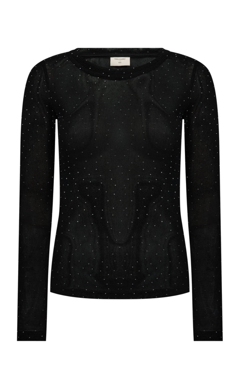 Freequent T-shirt - Donna - Black