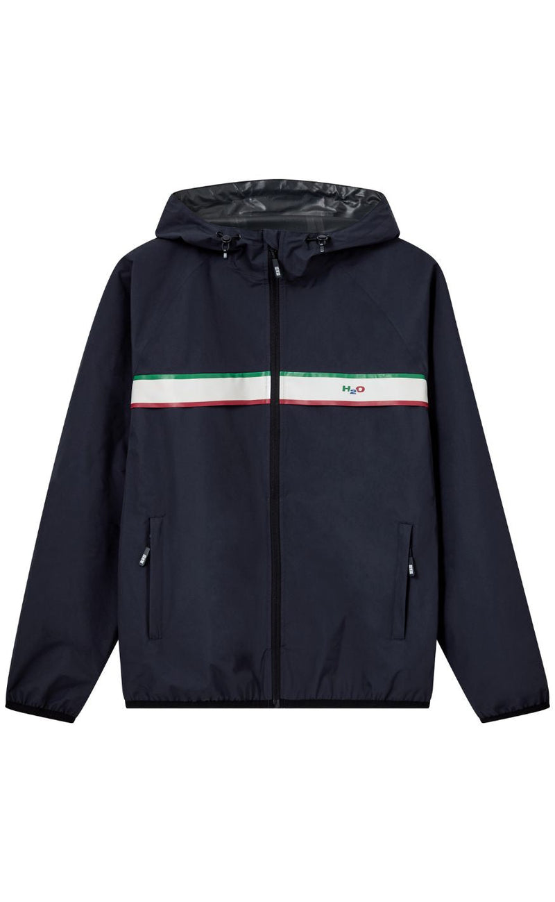 H2O Regnjakke - Classic LW Rain - Navy