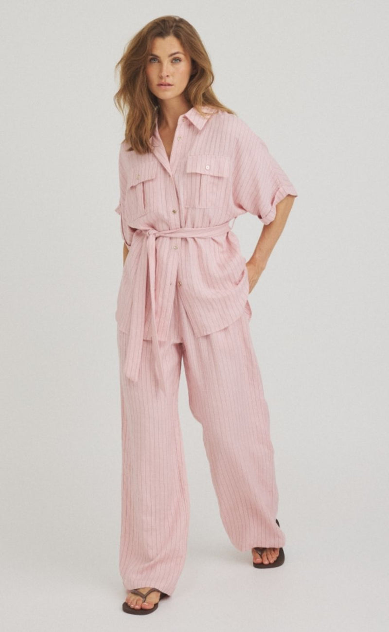 Luxzuz Bukser - Vanda - Faded Pink 3054