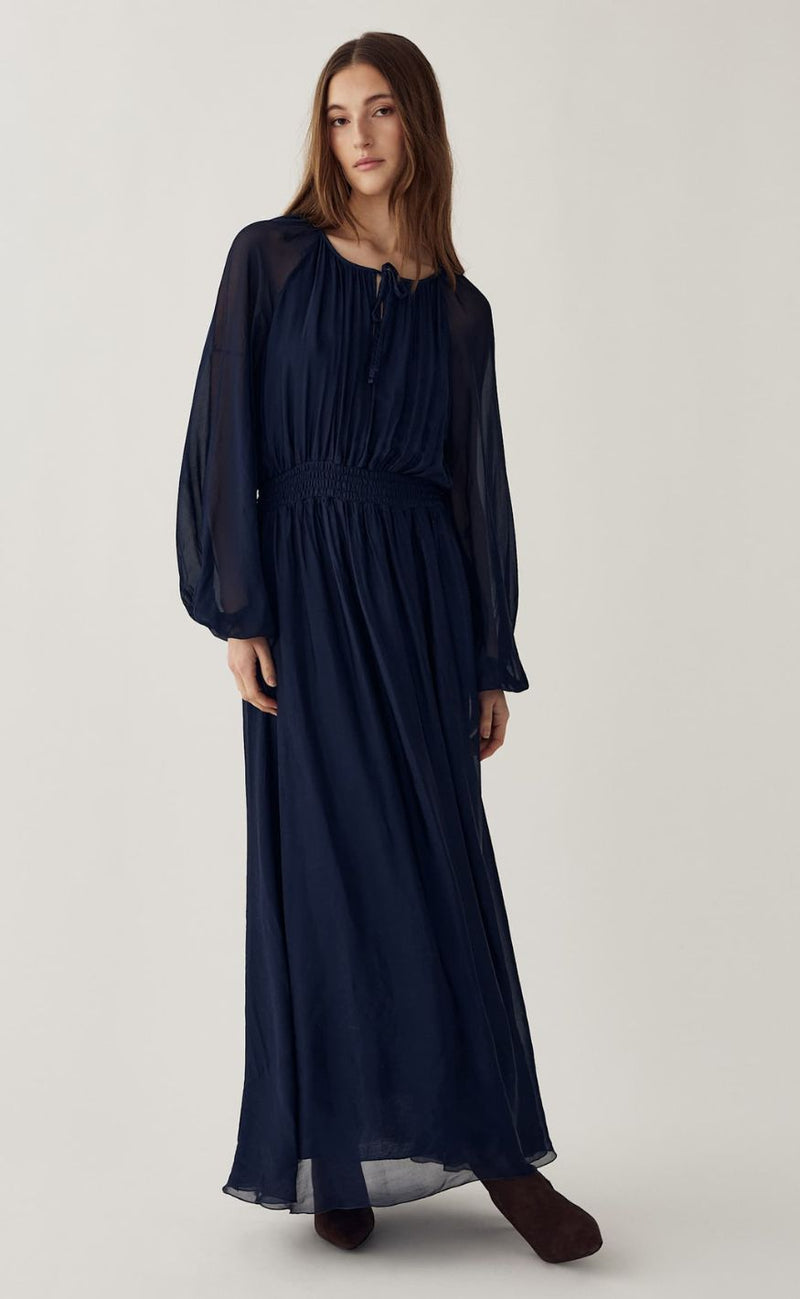 Noella Kjole - Mariel Maxi - Navy