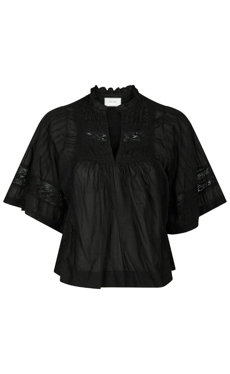 Neo Noir Bluse - Siama S Voile - Black