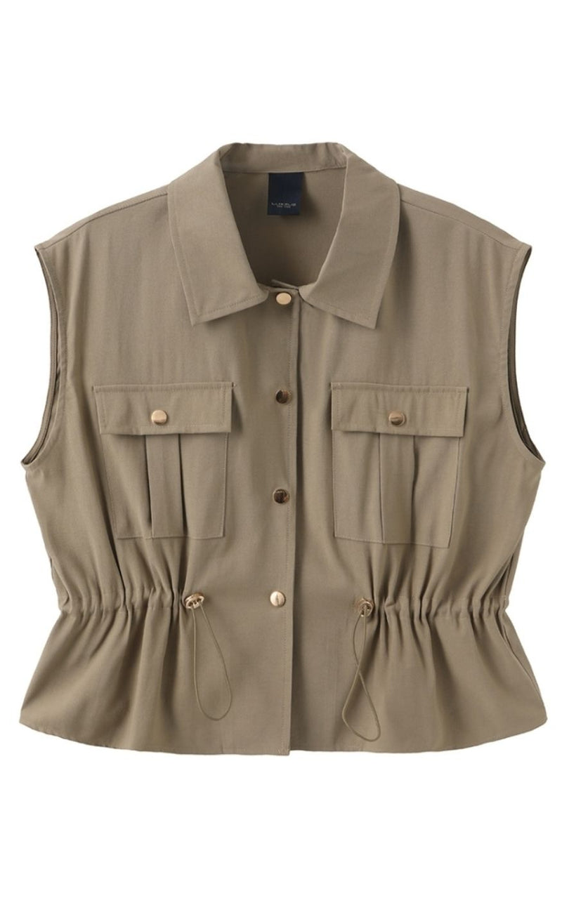 Luxzuz Vest - Vinifred - Taupe 7012