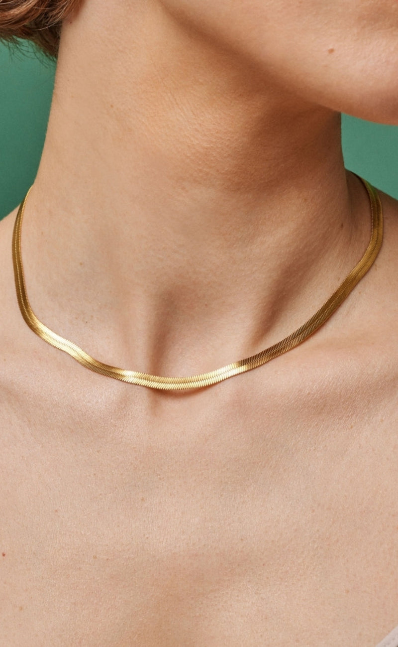 ENAMEL Copenhagen Halskjede - Carla - Gold Colour