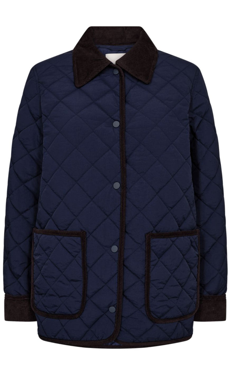 Freequent Jakke - Diana - Navy Blazer