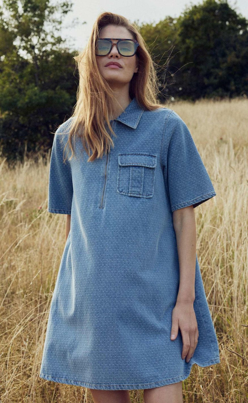 Noella Kjole - Jozie Z - Vintage Blue Wash