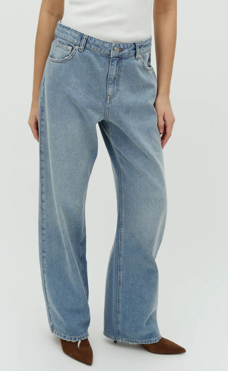 MbyM Bukser - Cadian-M - Light Blue Brushing