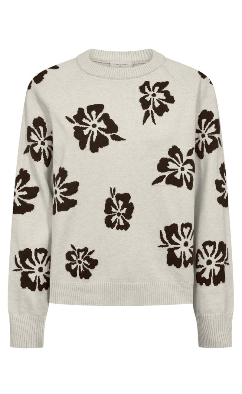 Freequent Bluse - Alpi - Mooonbeam w. Mole