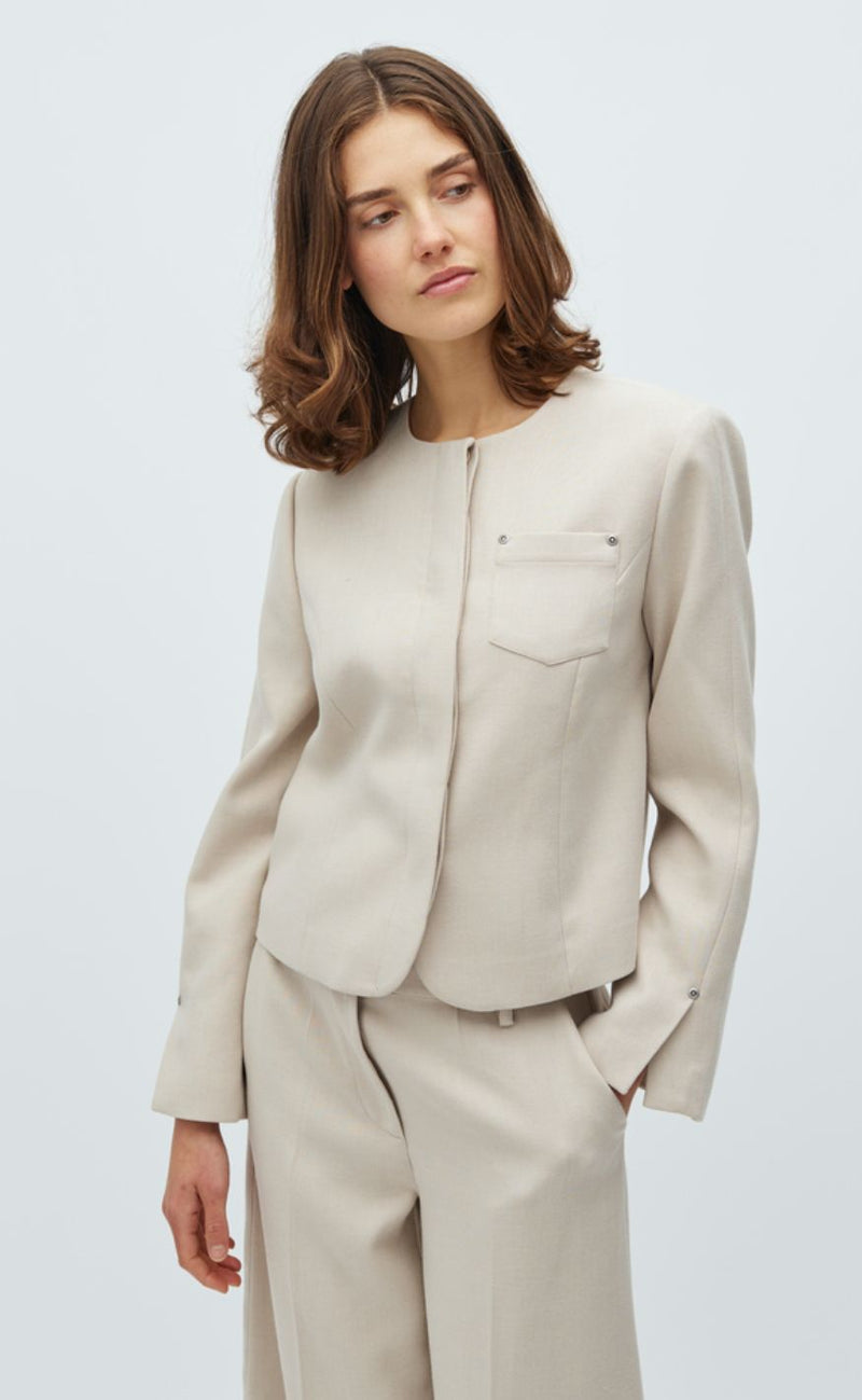 MbyM Jakke - Torina - Spring Brown Melange