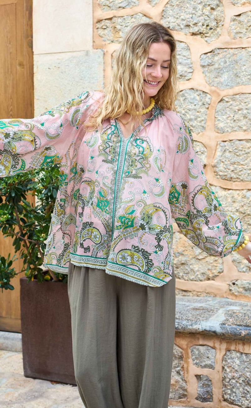 Black Colour Bluse - Betty - Rose