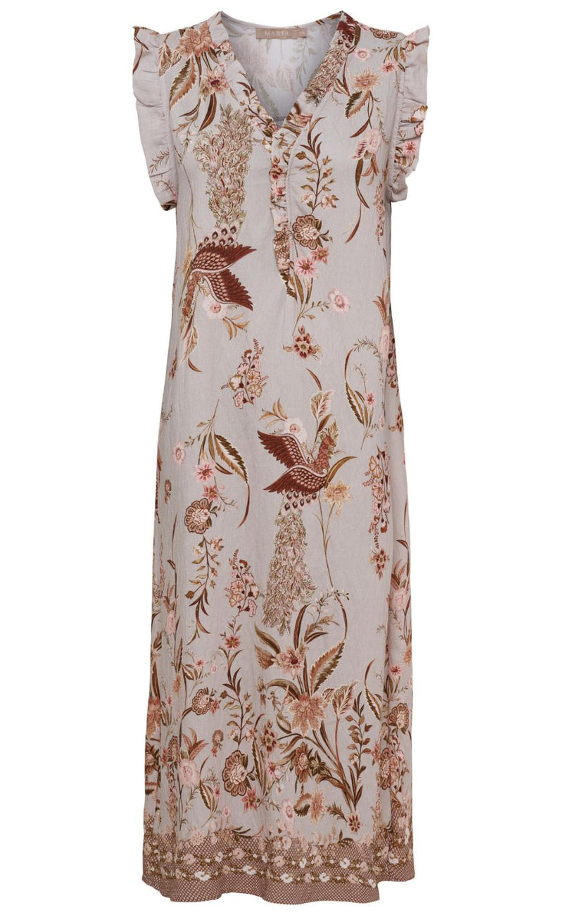 Marta Du Chateau Kjole - Vigdis - Grey3142tps