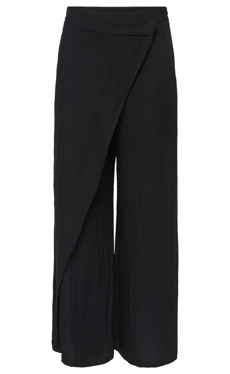 ONLY Bukser - Dusta Wide - Black