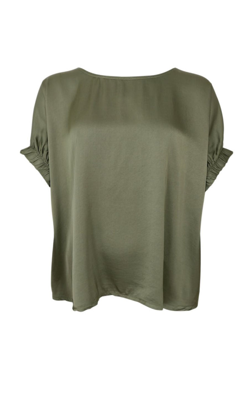 Black Colour Bluse - Mabel - Army