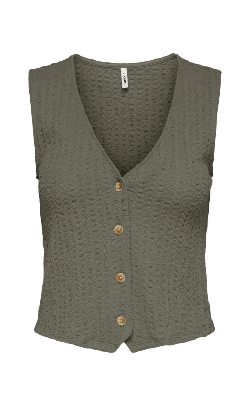 ONLY Vest - Sif - Smokey Olive