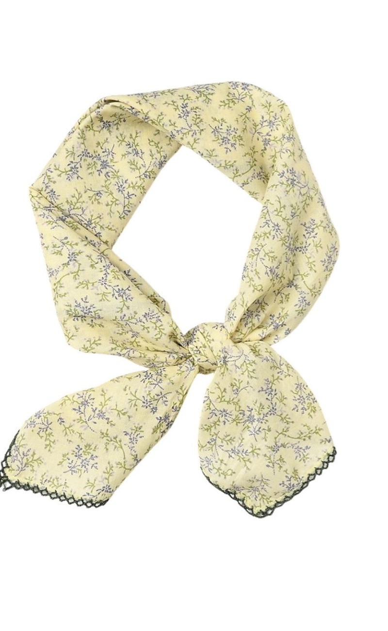 Tim & Simonsen Skjerf - Samira Cotton - Yellow-Purple