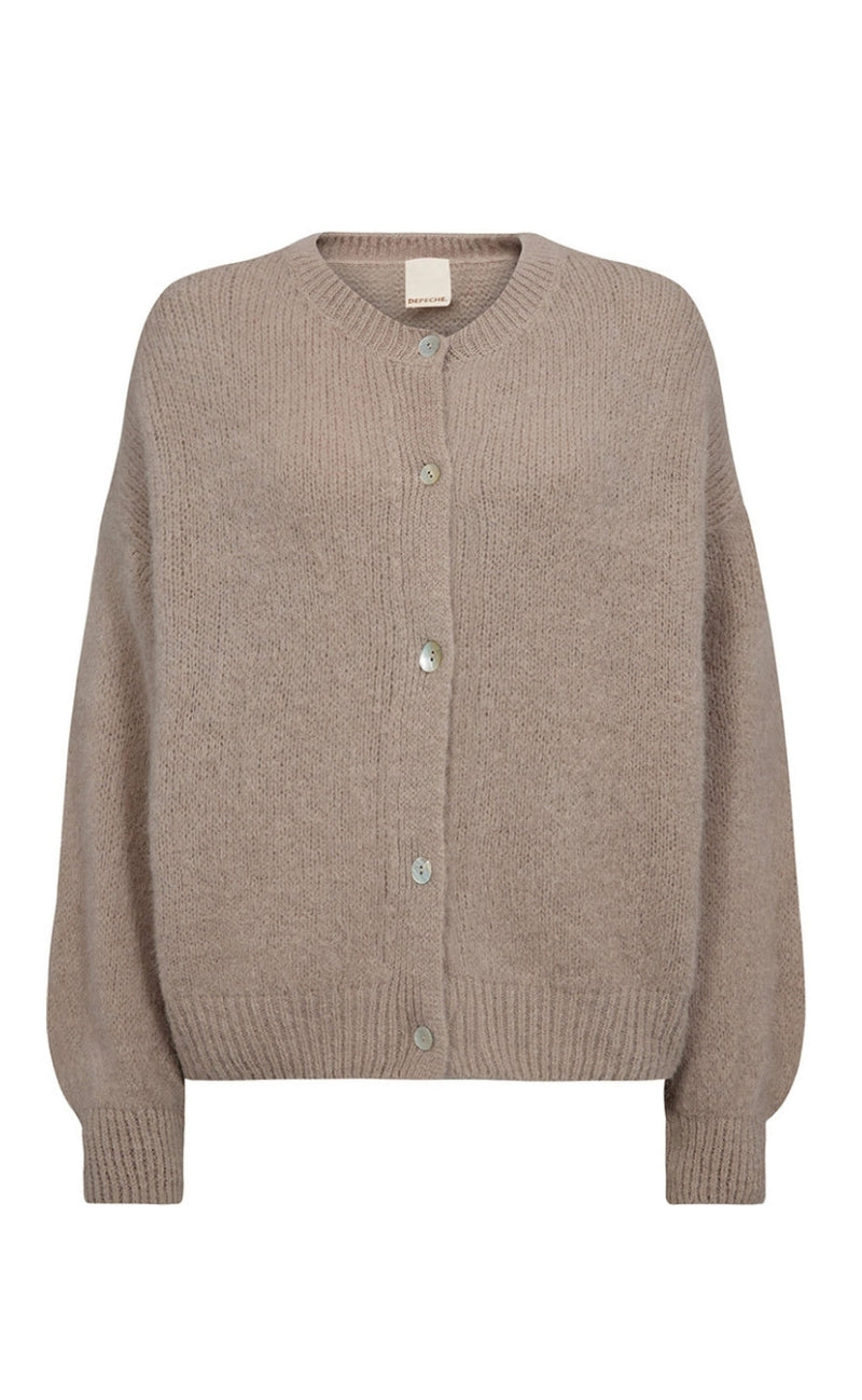 Depeche Cardigan - Sarah Alpaca - Sand