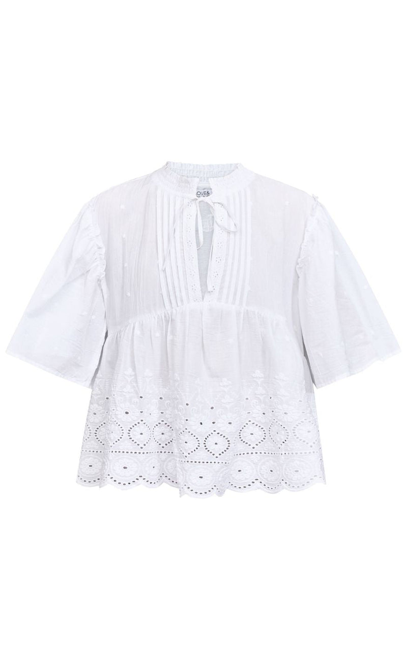 Love & Divine Skjorte - Love1530 - White