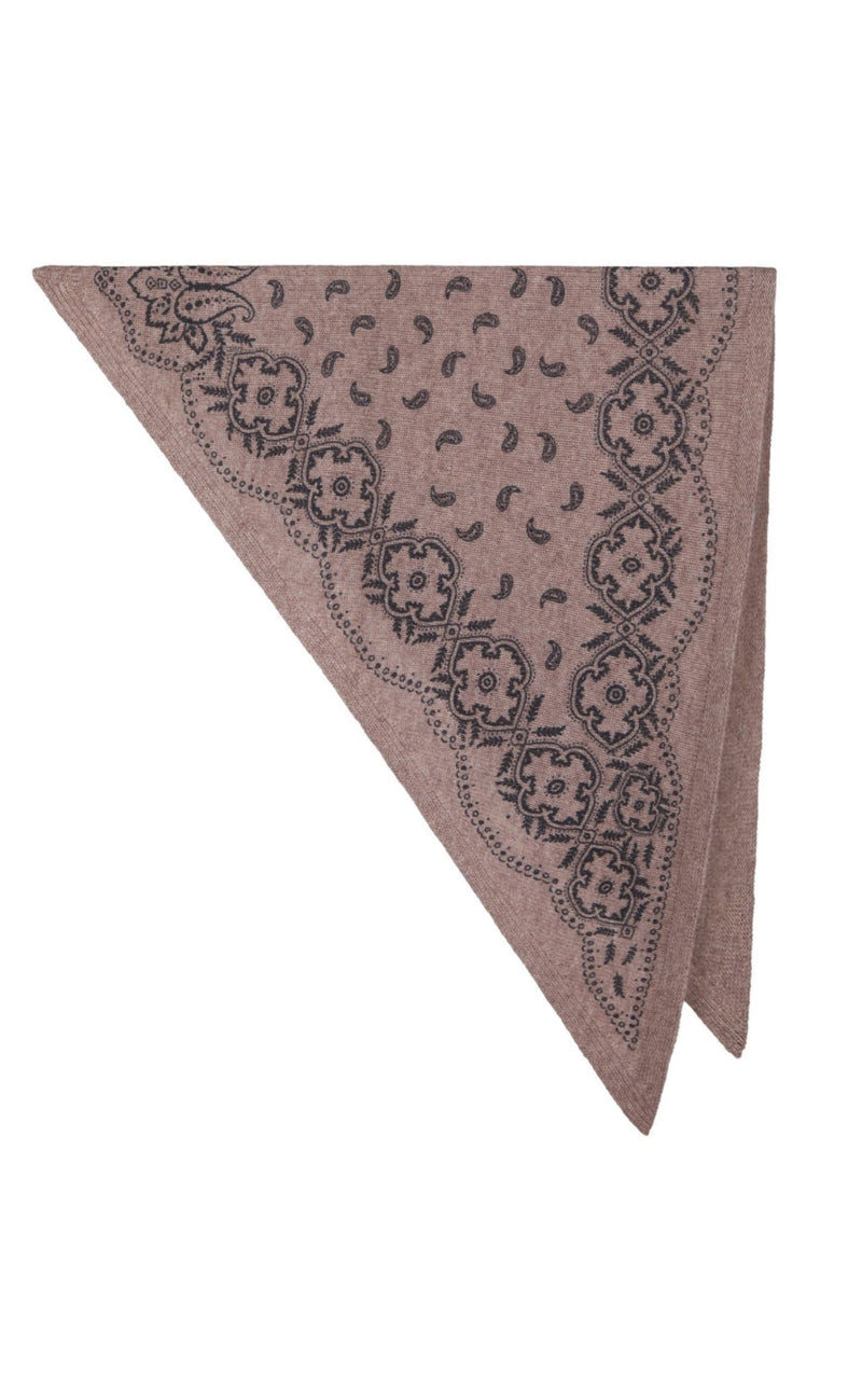 Neo Noir Skjerf - Lolana Paisley - Beige Melange