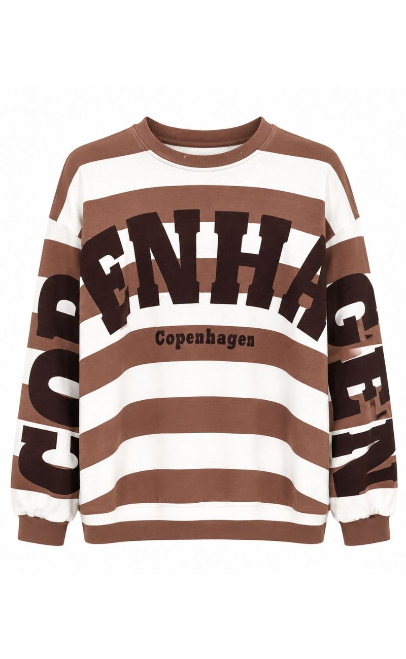 Marta Du Chateau Sweatshirt - Nerina - Camello/Moro