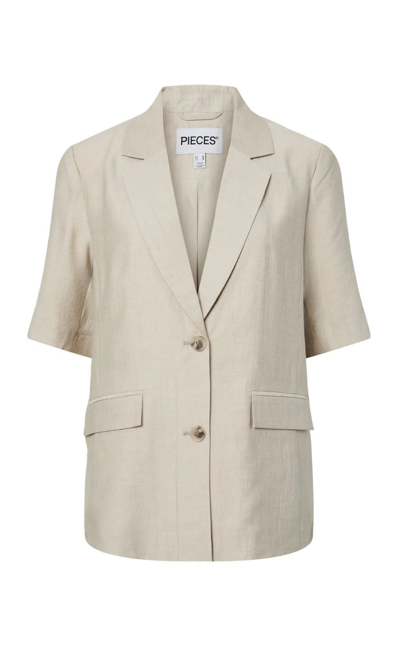 Pieces Blazer - Gerry - Silver Lining