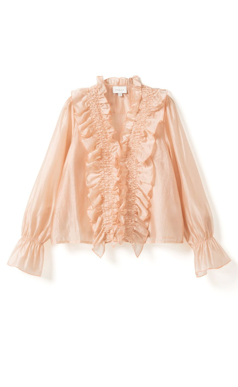 Noella Bluse - Myrtia - Blush Rose