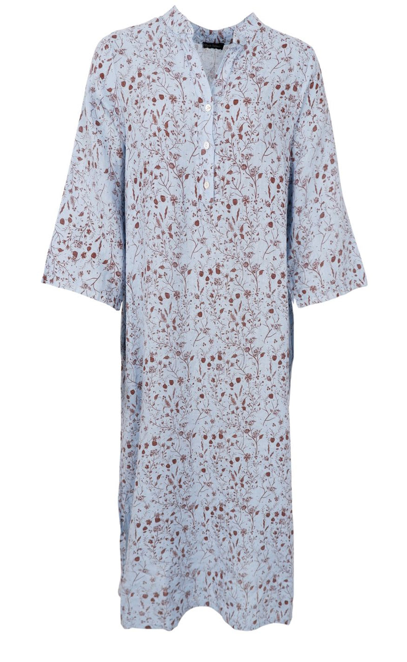 Black Colour Kjole - Melina - Floral