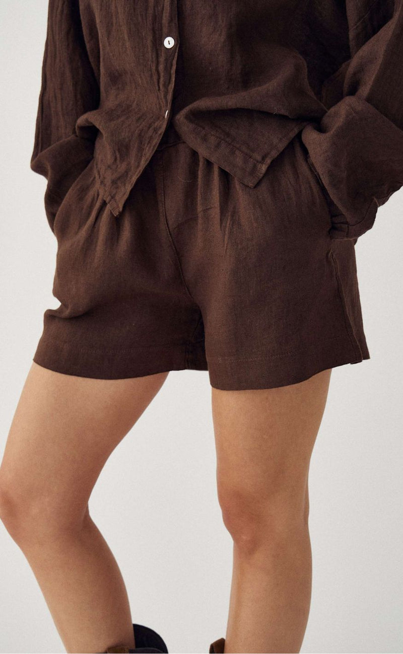 Noella Shorts - Layne - Chocolate