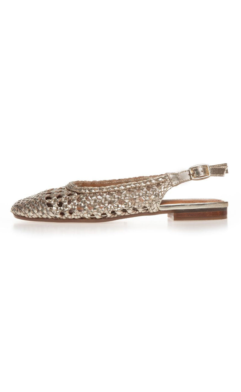 Copenhagen Shoes Ballerinaer - Valerie - Gold
