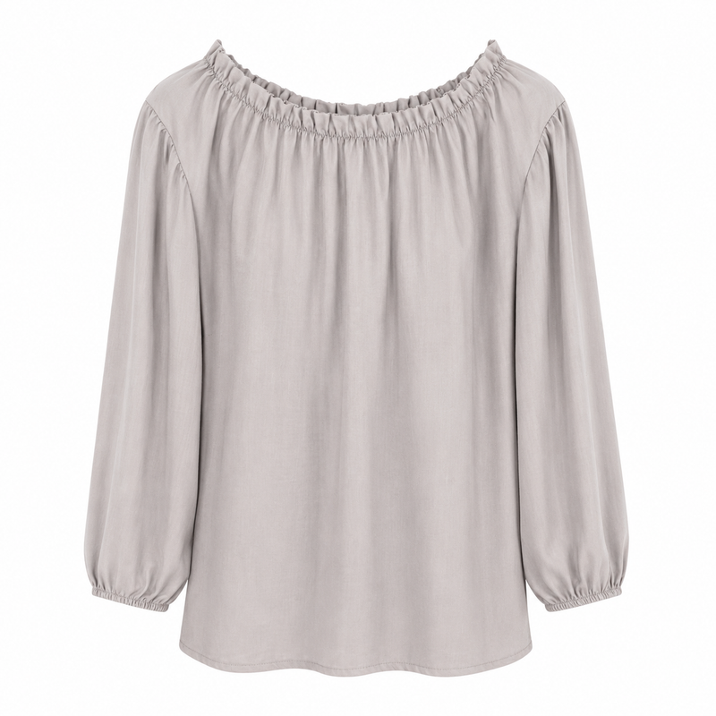 Marta Du Chateau Bluse - Juniper - Fango