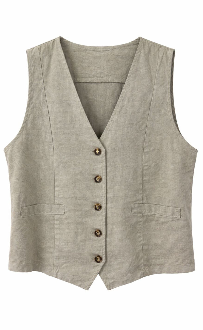 Marta Du Chateau Vest - Evelia - Fango