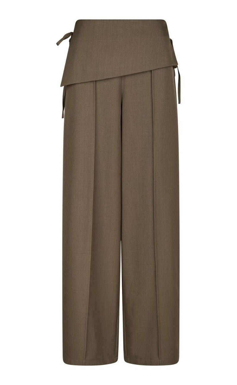 Neo Noir Bukser - Deani Fold - Taupe