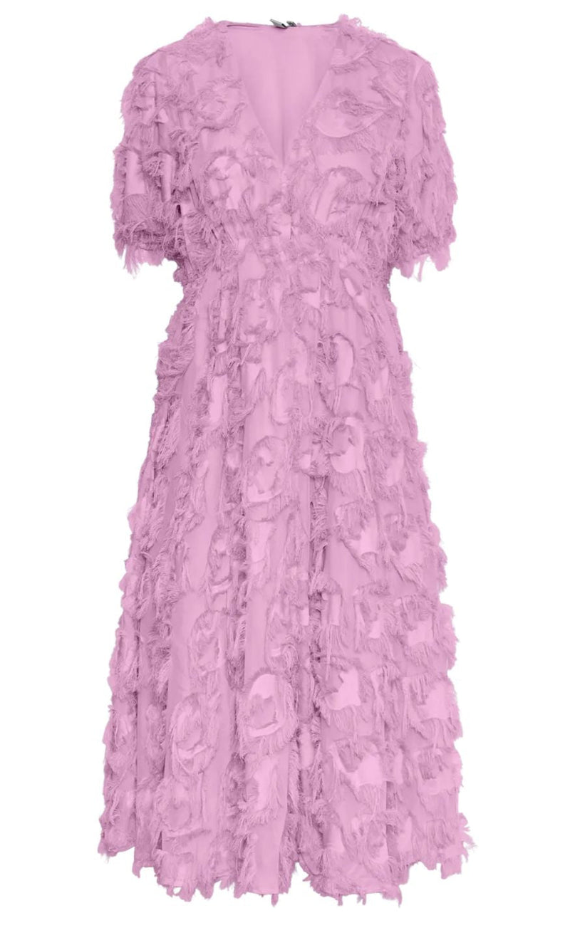 YAS Kjole - Pazylla Midi - Pastel Lavender