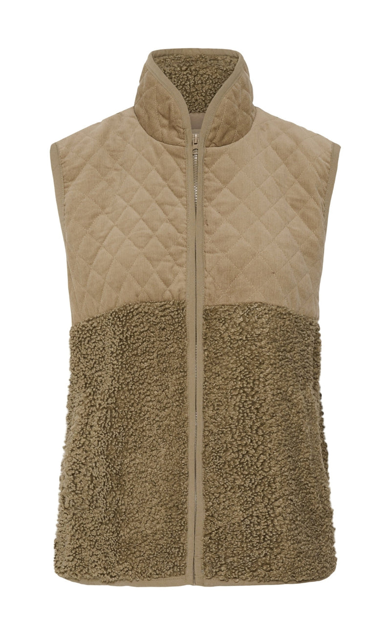 Culture Vest - Lenia - Timber Wolf
