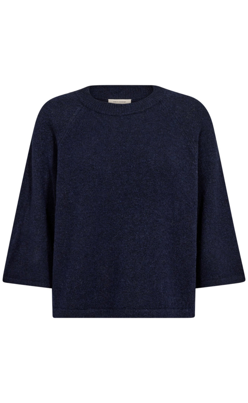 Freequent Pullover - Grseshardy - Navy Blazer Melange