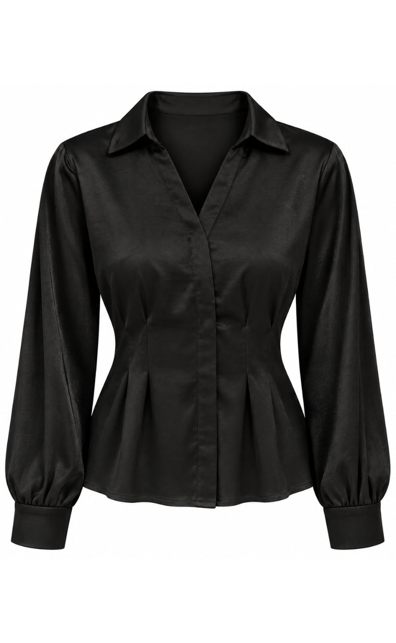 Say INA Copenhagen Bluse - Elowen - Black