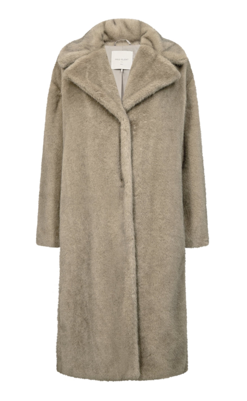 Freequent Jakke - Minky - Silver Mink