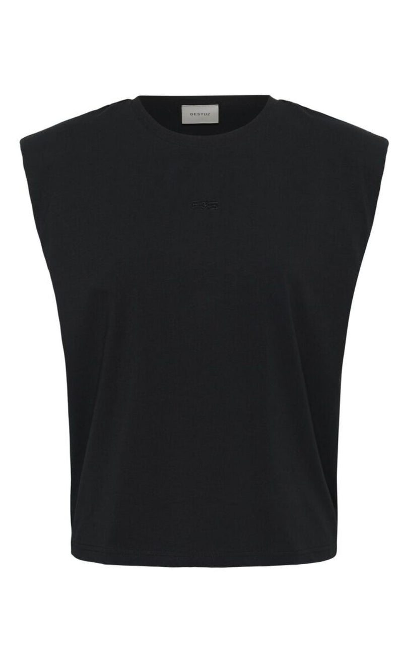 Gestuz T-shirt - Kathrin - Black