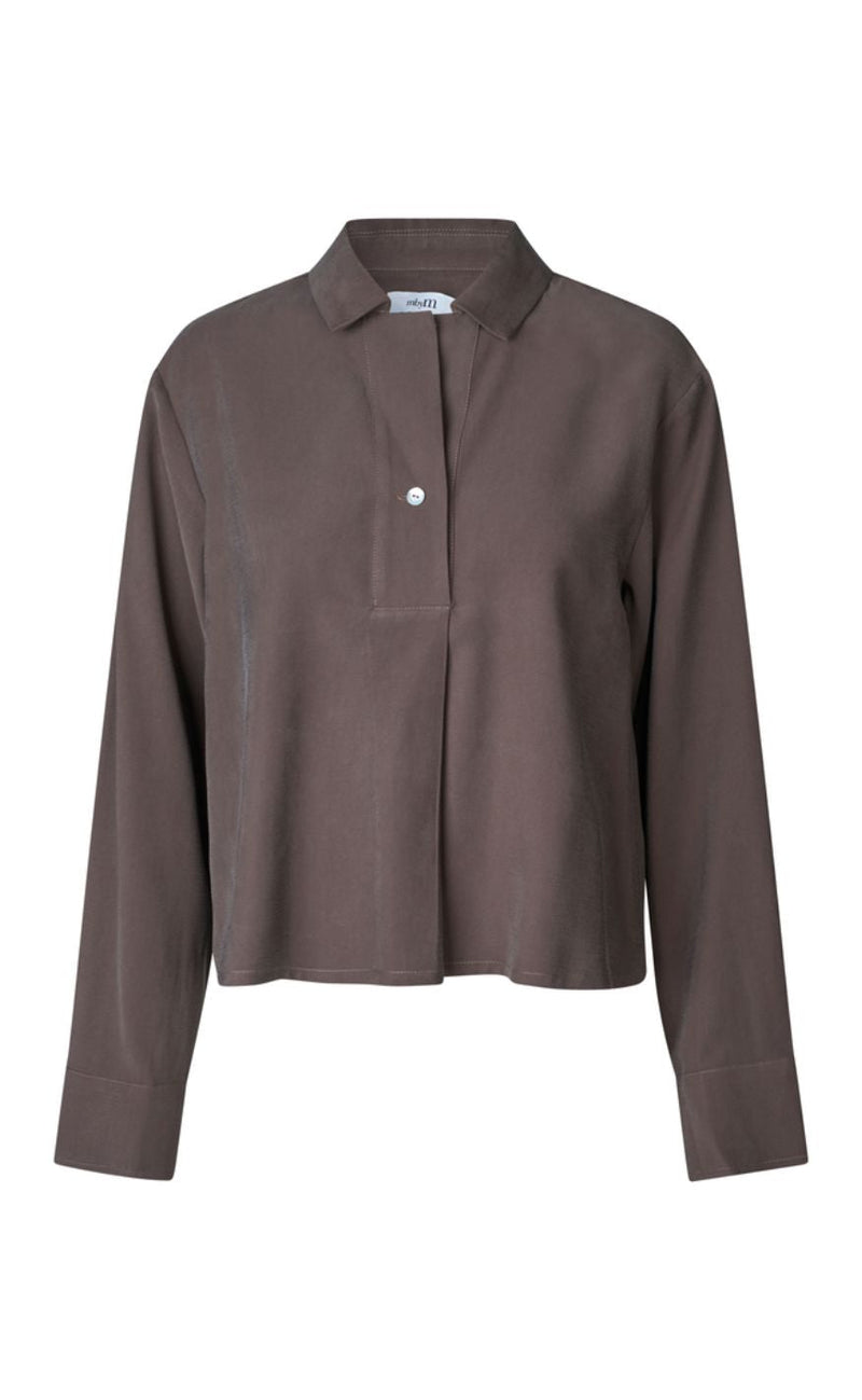 MbyM Skjorte - Elio - Chocolate Brown