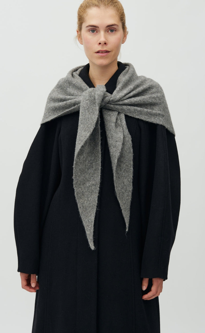 MbyM Skjerf - Sevyn-M - Medium Grey Melange