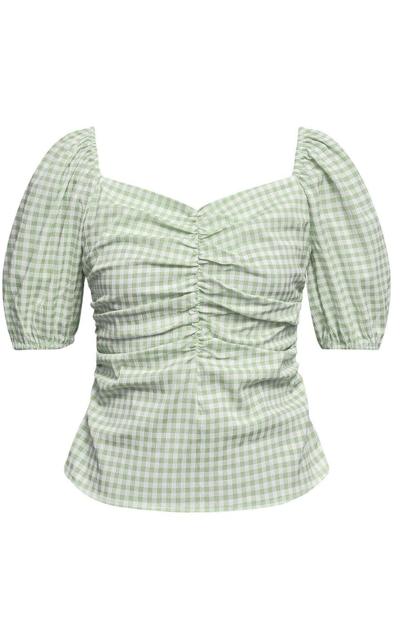 A-View Bluse - Sam - Mint