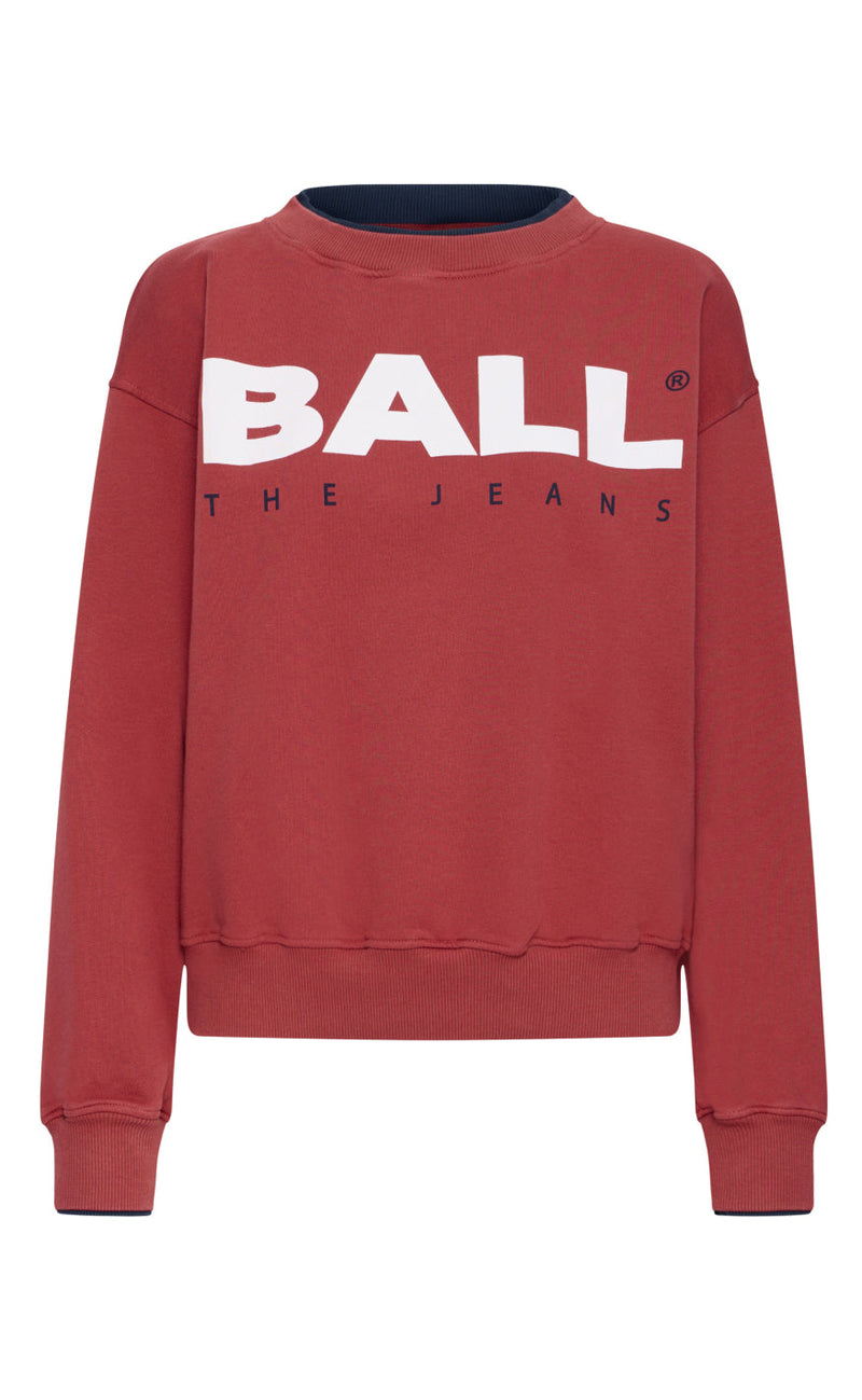 BALL Original Sweatshirt - Simona - Rhythmic Red