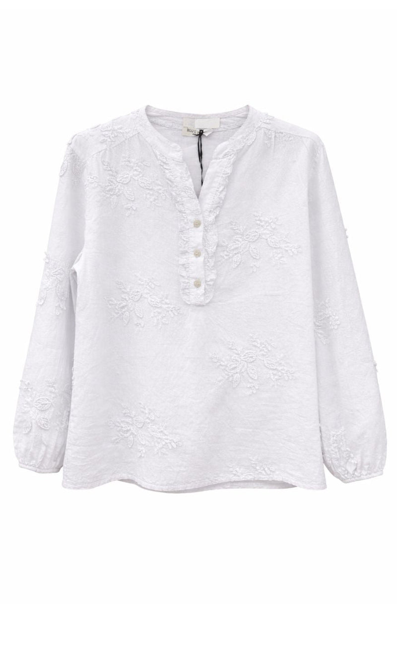 Marta Du Chateau Bluse - Annika - White