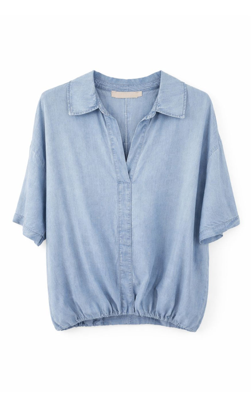 Marta Du Chateau Skjorte - Makayla - Light Blue