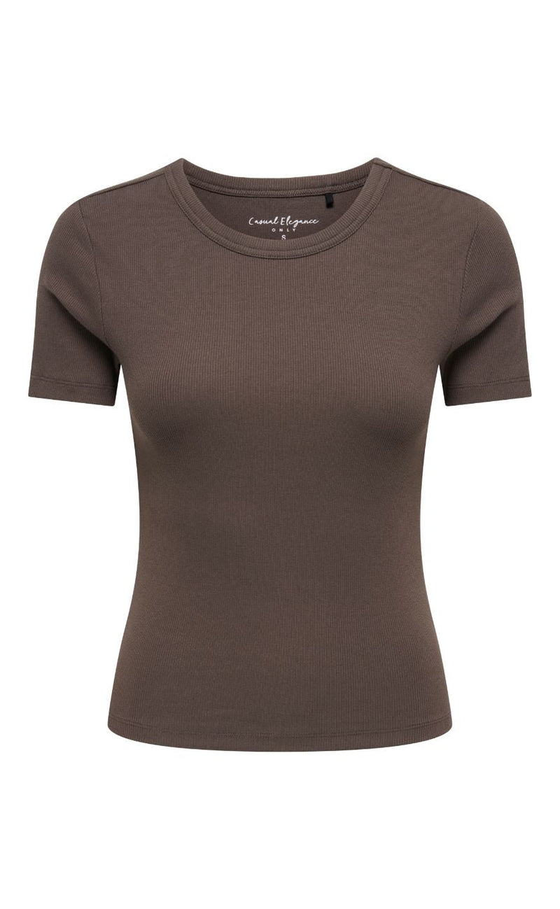 ONLY Topp - Val O-neck - Bracken