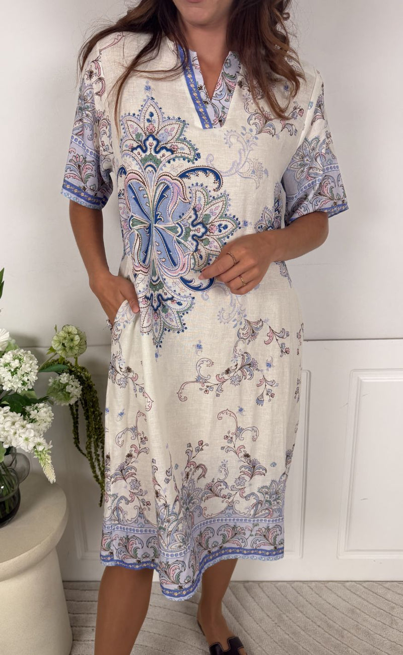 Marta Du Chateau Kjole - Miona - Celeste1350tpu