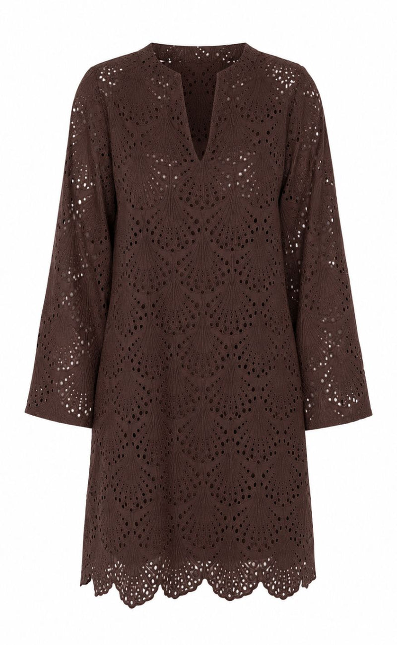 Say INA Copenhagen Kjole - Alicia - Dark Brown