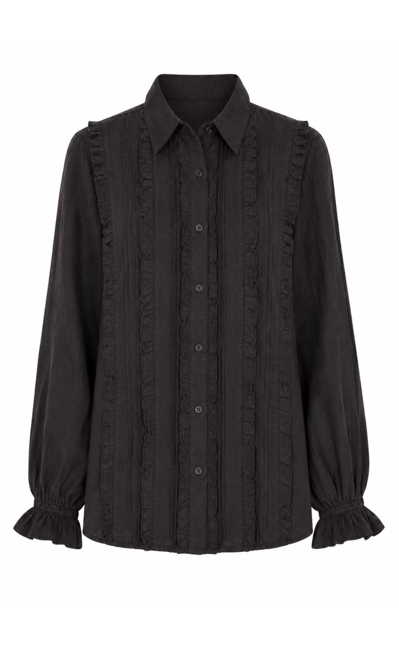 Say INA Copenhagen Skjorte - Alicia - Black