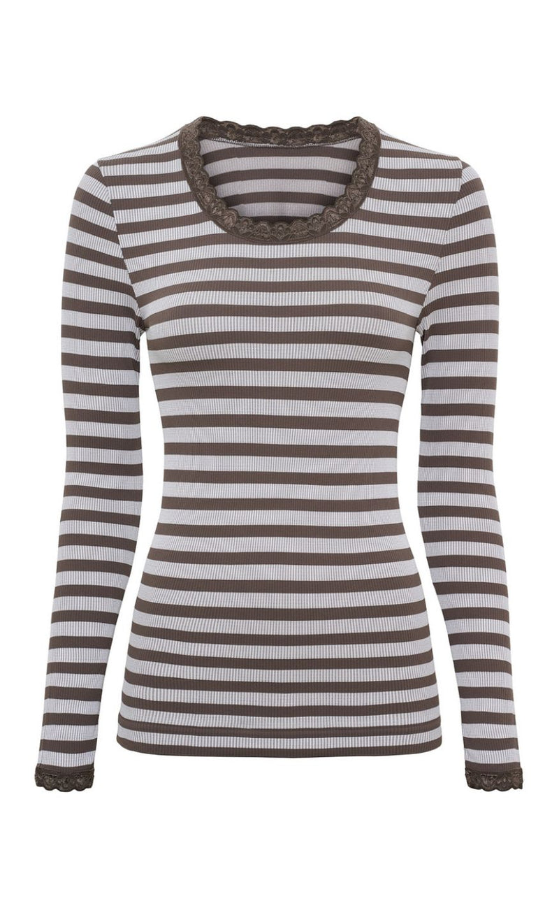 Tim & Simonsen Bluse - Isa Frida - Noce/Bianco